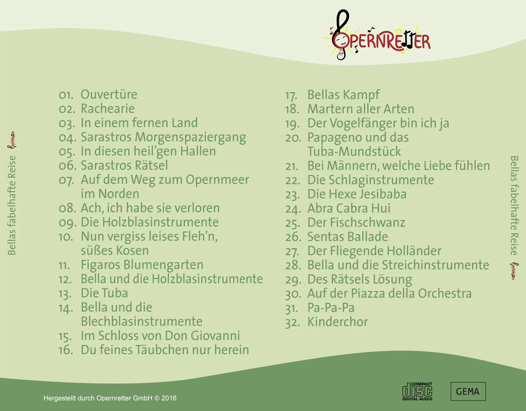 „Bellas fabelhafte Reise“ - CD – Bild 6