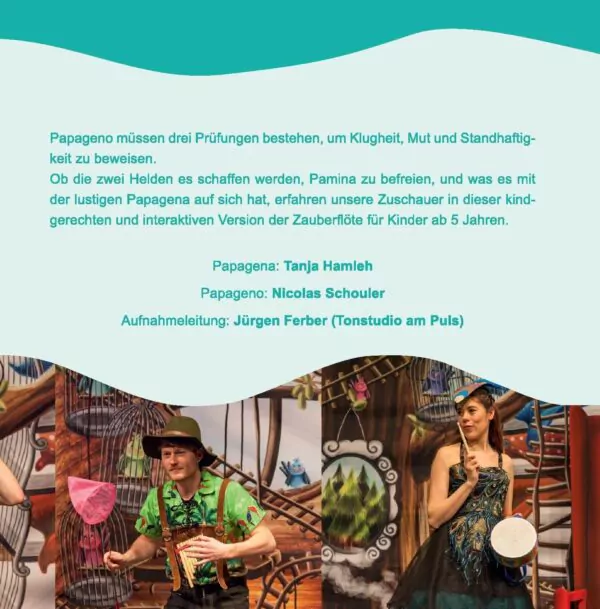 „Papageno und die Zauberflöte“ - CD – Bild 3