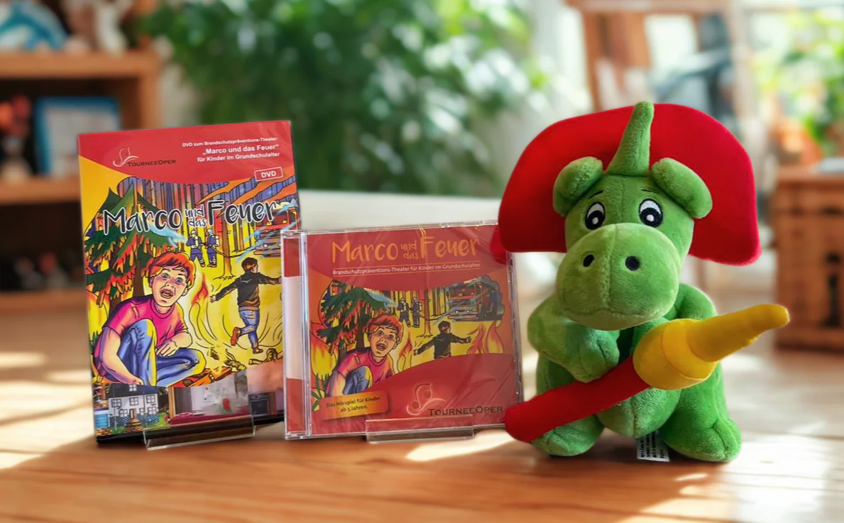 „Marcos Feuerwelt – Hörspiel CD,  Film & Drachenfreund Grisu“